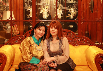Her Majesty Ashi Sangay Choden Wangchuck and Elena Vrublevskaya
