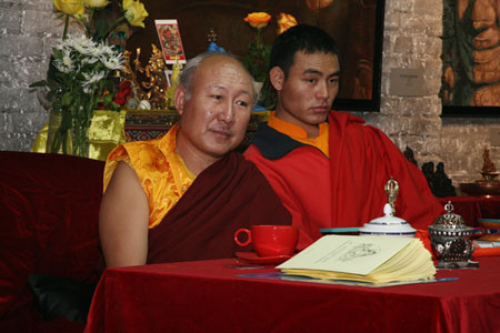 Tantric Dzambala empowerment by Buddhist master Rangrig Rinpoche