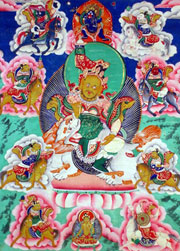 Tantric Dzambala empowerment by Buddhist master Rangrig Rinpoche