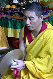 Damcho Nyima – chanting master of the monastery  